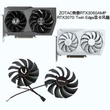 A Pair Fans For ZOTAC RTX3060 AMP RTX3070 Twin Edge Graphics Card picture