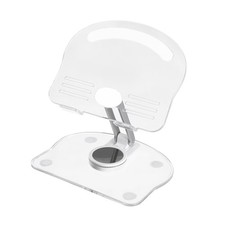 Acrylic Tablet Stand Acrylic Tablet Holder Adjustable Foldable White picture