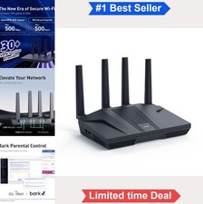 WiFi 6 Gaming Router 6 Gbps Dual 2.5G Ports 8 Stream For Online Gaming Streaming picture