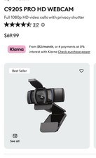 Logitech C920s Pro HD Webcam Full HD 1080p BRAND NEW picture