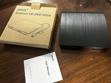 JKNJX External CD DVD Drive USB Black picture