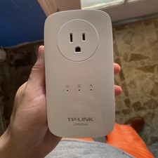 TP Link AV1200 3-Port 1200 Mbps Powerline Ethernet Adaptor  picture