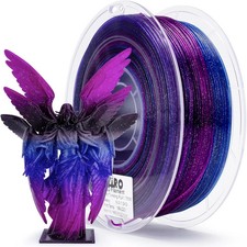 Fast Color Change Twinkling PLA, 1.75mm 3D Printing Filament, Galaxy picture