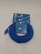 New Philips Cat 6 Ethernet Cable, 50 ft.  Blue 1 Gbps 250MHz High Speed Internet picture