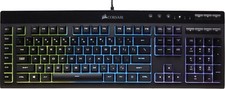 Corsair K55 Wired RGB lights iCUE Backlit Black Gaming Keyboard CH-9206015 NA picture