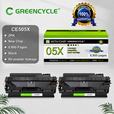 2PC 05X CE505X Black Toner Cartridge for HP LaserJet P2055dn P2055x P2055d P2055 picture