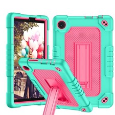 TCL TAB 8 Plus Tablet Case Shockproof Protective Case (Green Pink) picture