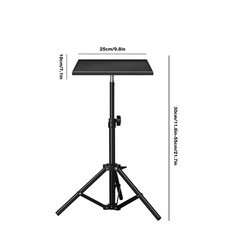 55CM Adjustable Laptop Projector Tripod Stand Universal Tray 1 4 Inch Thread picture