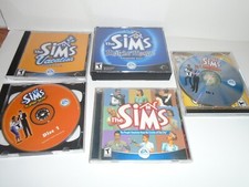 The Sims Lot 5 Different Sims Games PC CD Rom's picture