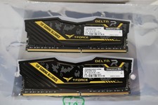 TeamGroup T-Force Delta R 16GB (2x8GB) RAM DDR4 3200MHz TFD4D48G3200HC16FBK picture