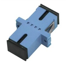 Lynn Fiber Optic Coupler/Adapter - Single Mode - Simplex SC - Blue picture