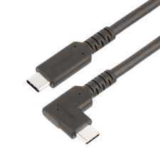 StarTech RUSB31CC1MBR Startech Cb 3Ft Rugged Right Angle Usb-C Cable 4K60Hz picture