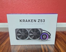 NZXT Kraken Z53 AIO Liquid CPU Cooler with LCD Display picture