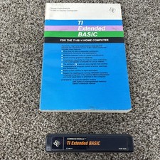 TI Extended Basic (PHM-3026) Texas Instruments Solid State Cartridge And Book picture