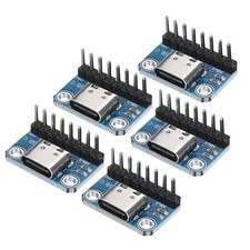 5Pcs USB TYPE C Breakout Board Female 2.54MM  with Pin Header Connector picture