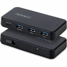 StarTech 4-Port USB-C and USB-A Hub, 5Gbps, Self-Powered, 2-in-1 USB-C and USB-A picture
