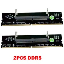 2X Upgraded DDR5 Laptop To DeskTop Memory Adapter Connector Converter Board US picture