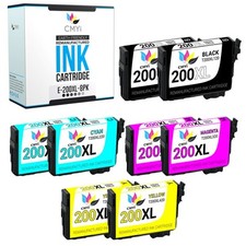 CMYi 8X Replacement 200XL Printer Cartridges for Epson Expression XP-200 300 310 picture