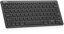 Arteck Compact Wireless Bluetooth Keyboard for iPad Tablet iPhone PC Black picture