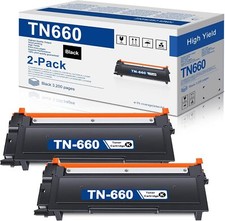2PK TN630 TN660 Toner Cartridge For Brother MFC-L2700DW MFC-L2720DW picture