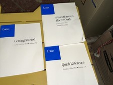 Lotus Notes 1-2-3 for Windows vers 1.1 brand new computer software picture