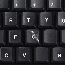 2PCS English Keyboard Letter Stickers 3D Keypad Letters Replacement Sticker | fo picture