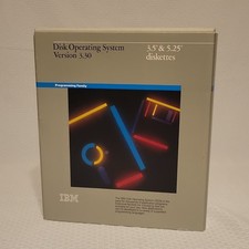 Complete Vintage IBM Disk Operating System Version 3.30 Floppy Disc DOS English picture