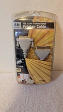 Computer Essentials IEEE 1284 Bi-Directional Printer Cable Gold Plated Plugs NEW picture