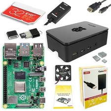 Raspberry Pi 4 4GB Model B Kit w/ 32GB SD Card & Case picture