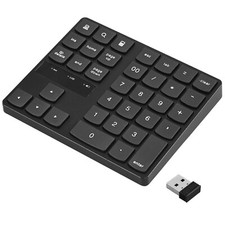 2.4G Wireless 35-Keys Rechargeable Numeric Keypad Number Pad Keyboard for Laptop picture