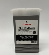 Canon BCI-1451MBK Matte Black Ink Tank 130ml for imagePROGRAF W6400 - 0175B001 picture