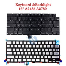 US Keyboard with Backlight Backlit for MacBook Pro 16