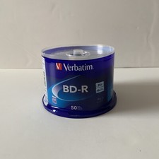 Verbatim BD-R 25GB 16X Blu-ray Recordable Media Disc - 50 Pack Spindle - 98397 picture
