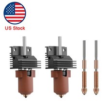 2* 3D Printer For Creality K1 K1C K1 Max Hotend Kit Hardened Steel Nozzle Parts picture