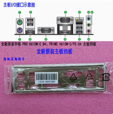 New 1PCS PRO H610M-C D4、PRIME H610M-C/PS D4  IO Shield picture
