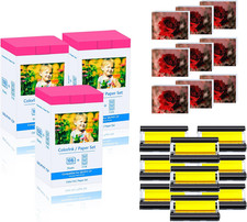 KP-108IN 4x6 4x6 Photo Paper Ink for Canon CP810 CP800 CP780 324 Sheets 3PK picture