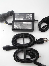 LOT OF 2  Genuine HIPRO Acer Laptop Charger Adapter Power Supply HP-A0652R3B picture