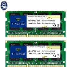 16GB DDR3L SODIMM RAM Kit 1600MHz CL11 for Laptop Notebook 2x8GB picture
