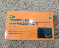 Vintage Presenter Plus PC to TV VGA Converter Consumer Technology NW w/ Power Su picture