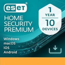 ESET Internet Smart Home Security Premium 2026 10 Device 1 Year Same Day Email picture