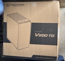 ThermalTake V200 TG Black ATX Windowed USB 3.0 Desktop Computer Case picture