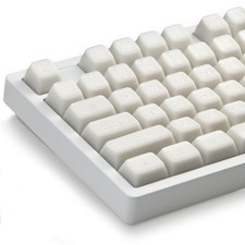 XVX White Jade Keycaps, Double Shot PBT Keyboard Key caps 132 Keys MDA Profil... picture