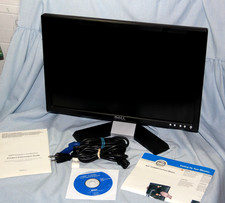 DELL LCD Flat Panel Monitor - 19 Inch Model E198WFPv & Accessories - Works picture