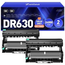 DR630 Drum Unit High Yield Compatible for Brother Replacement 2pk (NOT Toner) picture