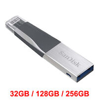 SanDisk iXpand Mini Lightning 32GB /128GB /256GB OTG USB3.0 Flash Drive SDIX40N picture