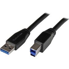 StarTech 30ft Active USB 3.0 USB-A to USB-B Cable - M/M picture