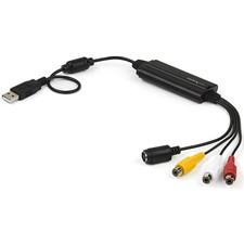 StarTech SVID2USB232 USB Video Capture Adapter 1ft Black picture