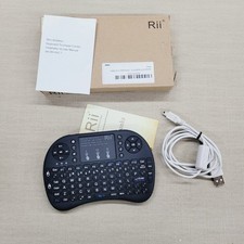 Genuine Rii i8+ Wireless Mini Keyboard + Touchpad with Backlight for PC Smart TV picture