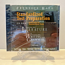 Prentice Hall Standardized Test Preparation Literature Writing and Grammar  Gold picture