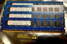 16GB (8x2GB) Hynix 1Rx PC3L-10600E DDR3 ECC Unbuffered Server RAM Memory Lot of picture